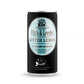 FITCH & LEEDS INDIAN BITTER LEMON CAN 200ML