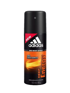 ADIDAS BODY SPRAY DEEP ENERGY 150ML