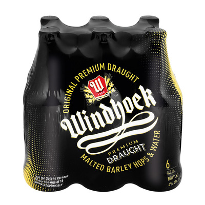 WINDHOEK DRAUGHT 6 PACK