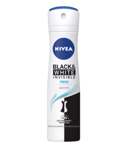 NIVEA BLACK & WHITE FRESH SPRAY 150ML